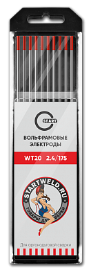 Вольфрамовый электрод WT 20 2,4х175 (красный) WT2024175