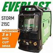 Storm 215C Everlast (MIG/MMA/CUT) Сварочный полуавтомат 4EV215C