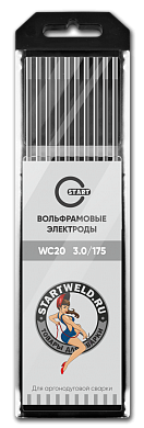 Вольфрамовый электрод WС 20 3,0/175 (серый) WC2030175