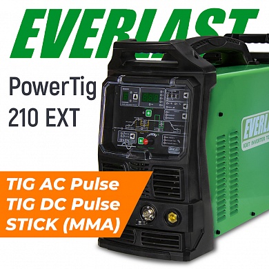 PowerTig 210 EXT Everlast Установка аргонодуговой сварки 3EV210P